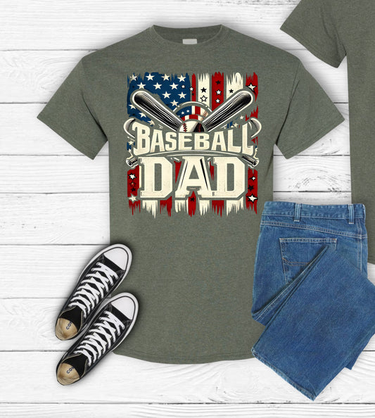 Baseball Dad FLAG